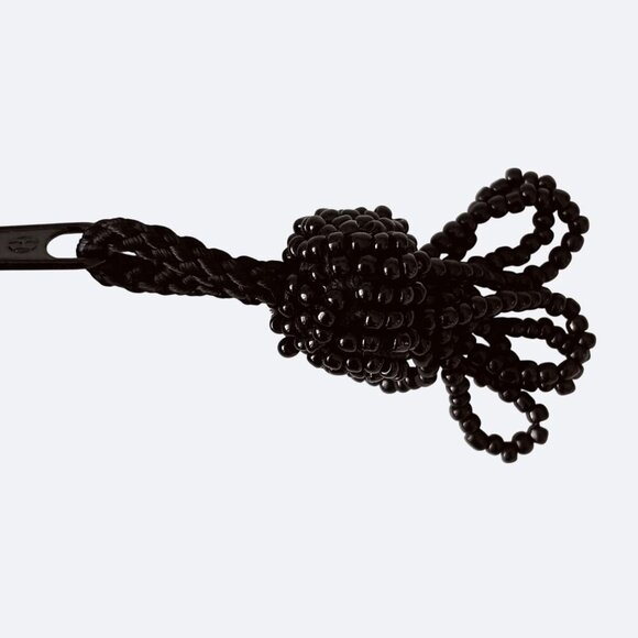 Vtg Bechamel Glass Beaded Makeup Mini Bag Geometric 80s Glam Weddings Gift - Picture 5 of 7